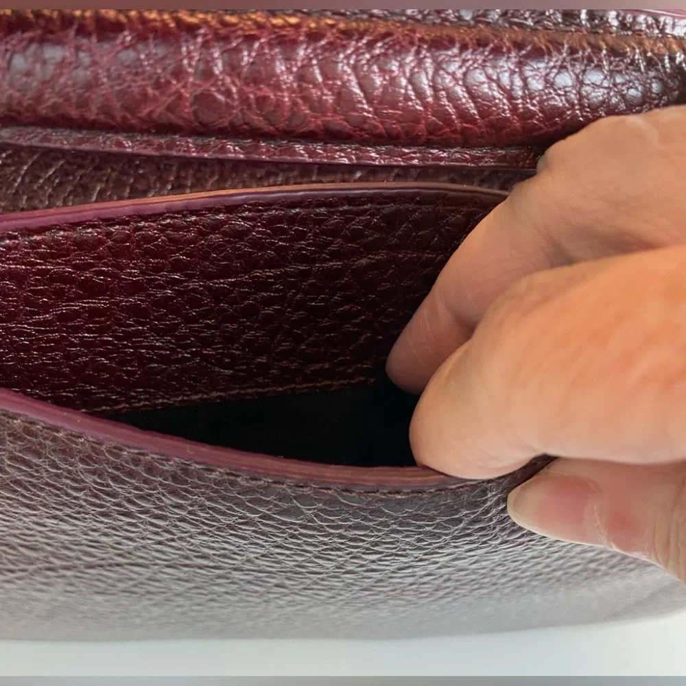 NWT Rebecca Minkoff Currant Leather Satchel/Crossbody Bag - Picture 6 of 16